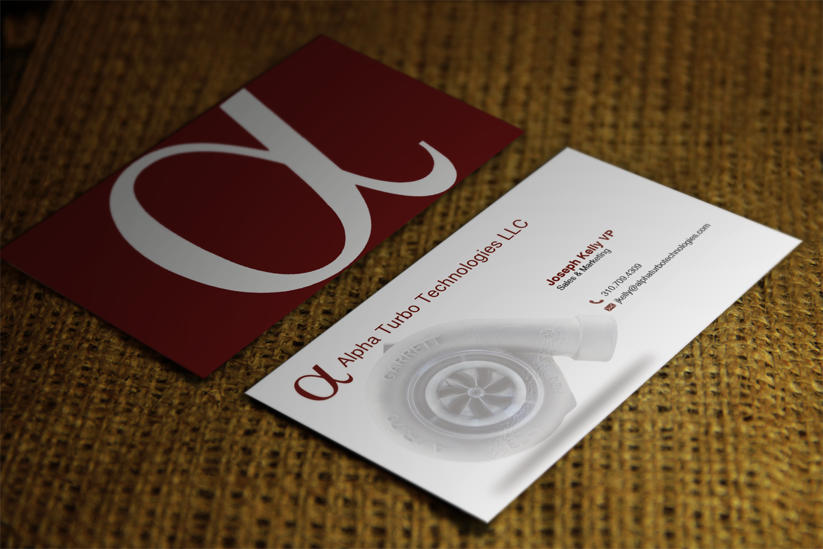 Visitenkarten-Design von maylo für Alpha Turbo Technologies | Design #3874959