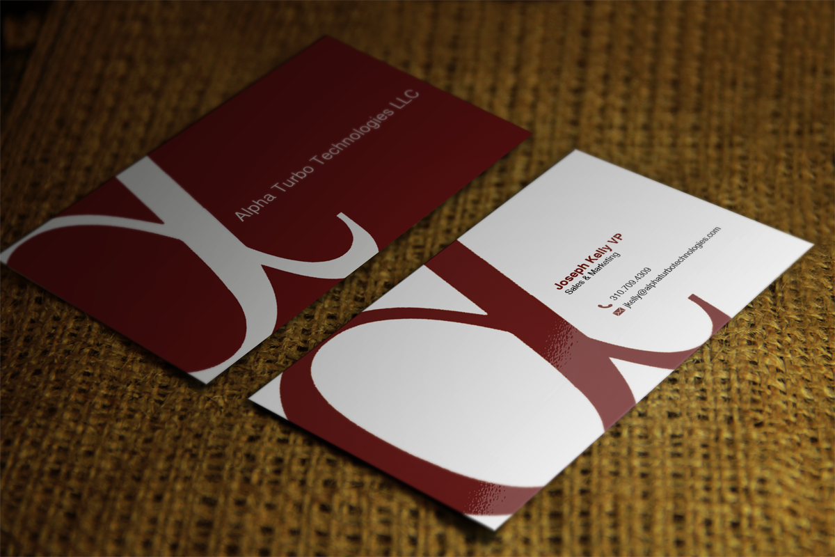 Business Card Design by maylo for Alpha Turbo Technologies | Design #3899670