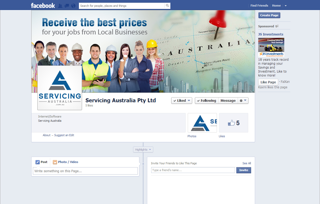 Facebook Design by Web Skippers for this project | Design #3904133