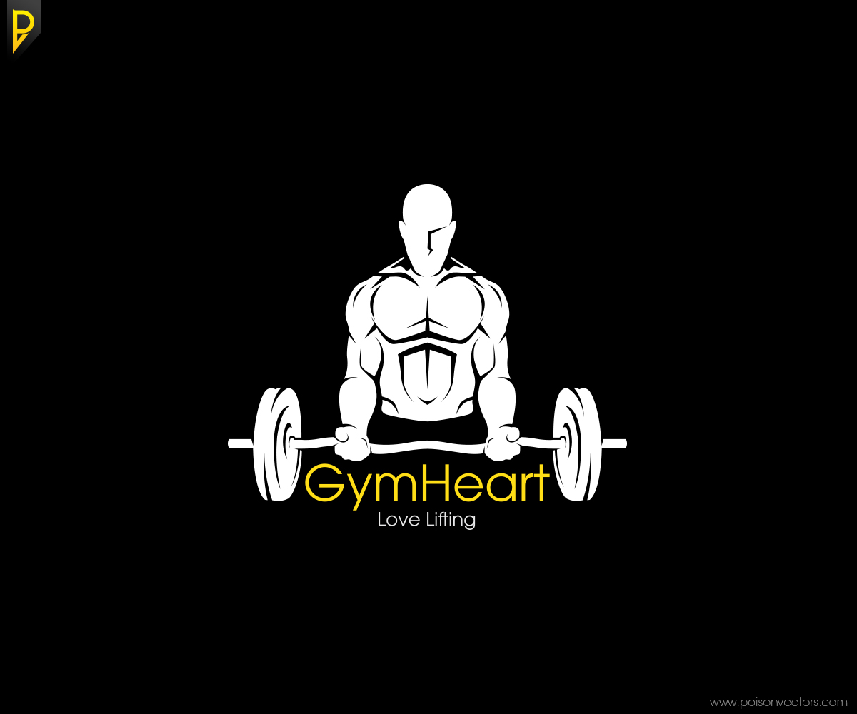 Logo Design by poisonvectors for GymHeart | Design #3873817