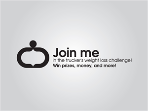 Join me in the trucker's weight loss challenge!  Win prizes, money, and more! | Logo Design by sofyanhadi