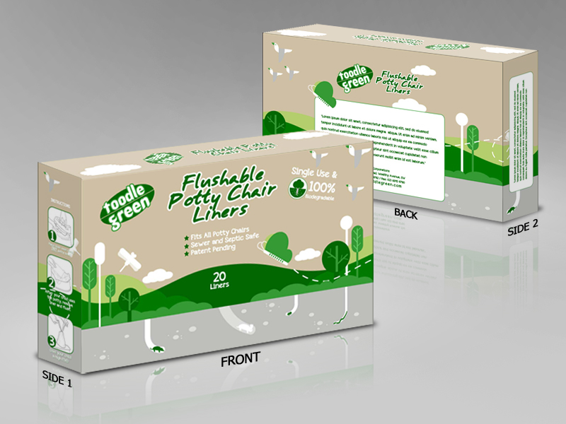 Packaging Design by GliderGraphx for ToddleGreen LLC | Design #1041924