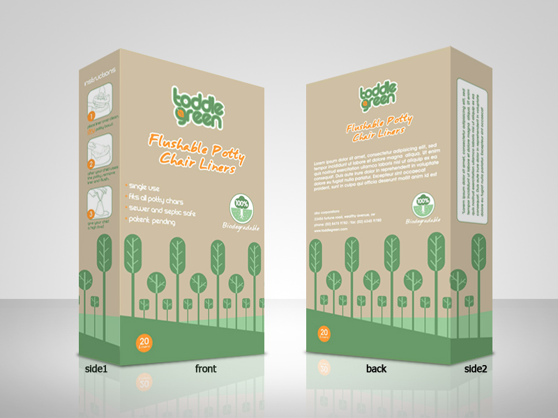 Packaging Design by GliderGraphx for ToddleGreen LLC | Design #1042196