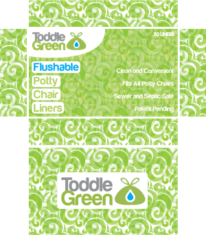 Packaging / Logo Design for Toddler Potty Liners | Diseño de Empaque por Ryan Orlowski