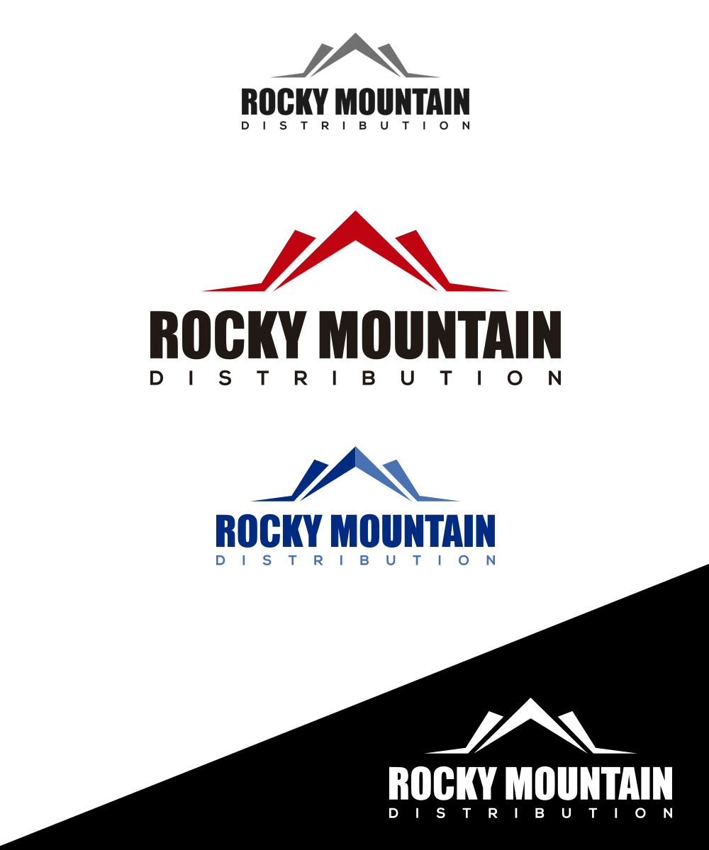 Logo Design by StudioD™ for Rocky Mountain Distibution | Design #3877549