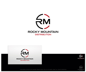 Logo Design by Daniel Caso Design for Rocky Mountain Distibution | Design: #3886825