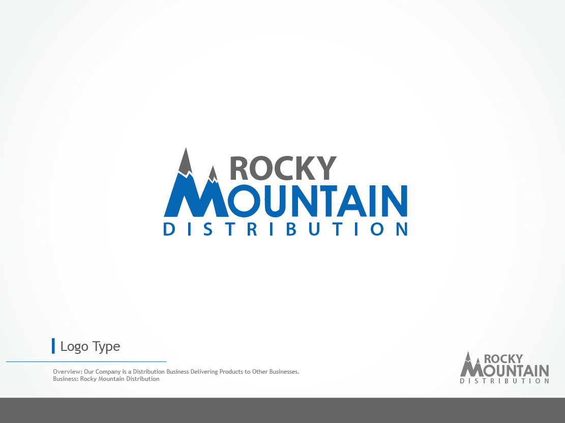 Design de Logo par Navd pour Rocky Mountain Distibution | Design #3879756