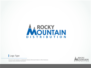 Logo Design by Navd for Rocky Mountain Distibution | Design: #3879756