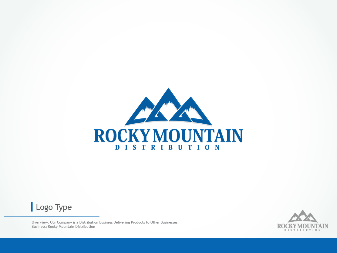 Design de Logo par Navd pour Rocky Mountain Distibution | Design #3879758