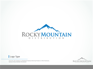 Logo Design by Navd for Rocky Mountain Distibution | Design: #3883623