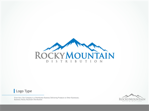 Logo Design by Navd for Rocky Mountain Distibution | Design: #3883626