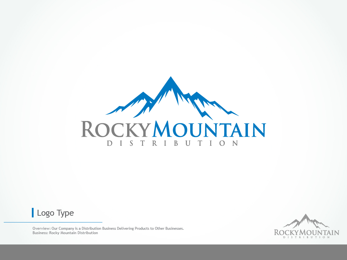 Design de Logo par Navd pour Rocky Mountain Distibution | Design #3883628