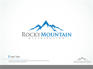 Logo Design by Navd for Rocky Mountain Distibution | Design: #3883628