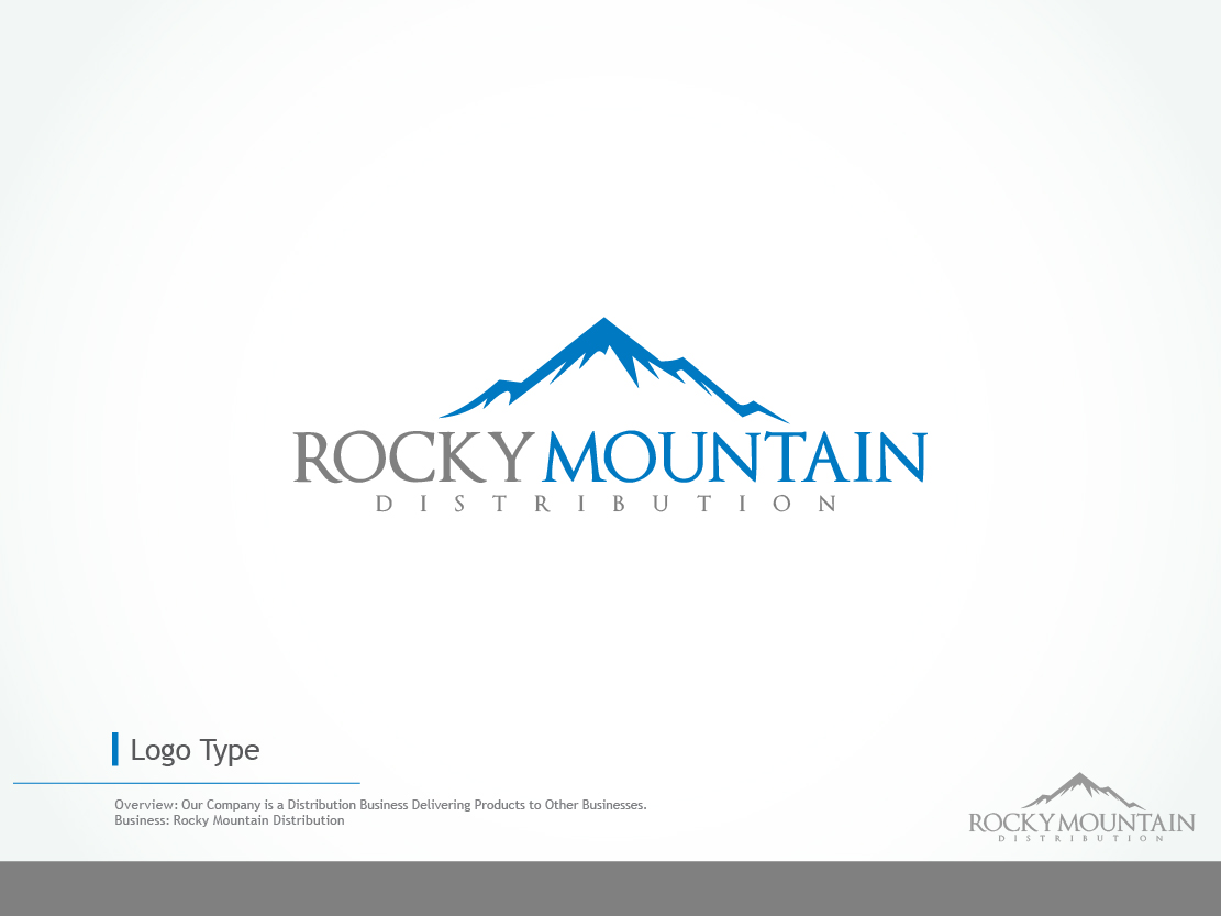Logo Design by Navd for Rocky Mountain Distibution | Design #3883630