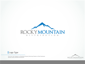 Logo Design by Navd for Rocky Mountain Distibution | Design: #3883630