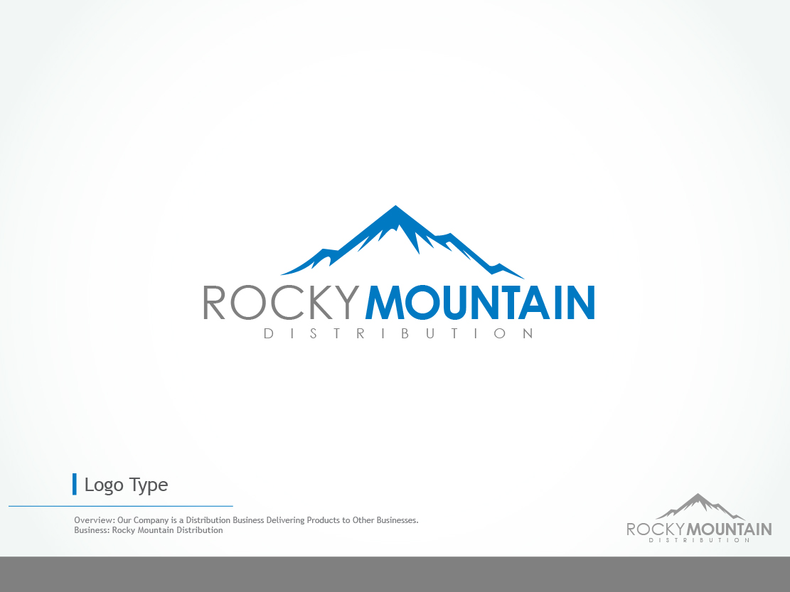 Logo Design by Navd for Rocky Mountain Distibution | Design #3883635