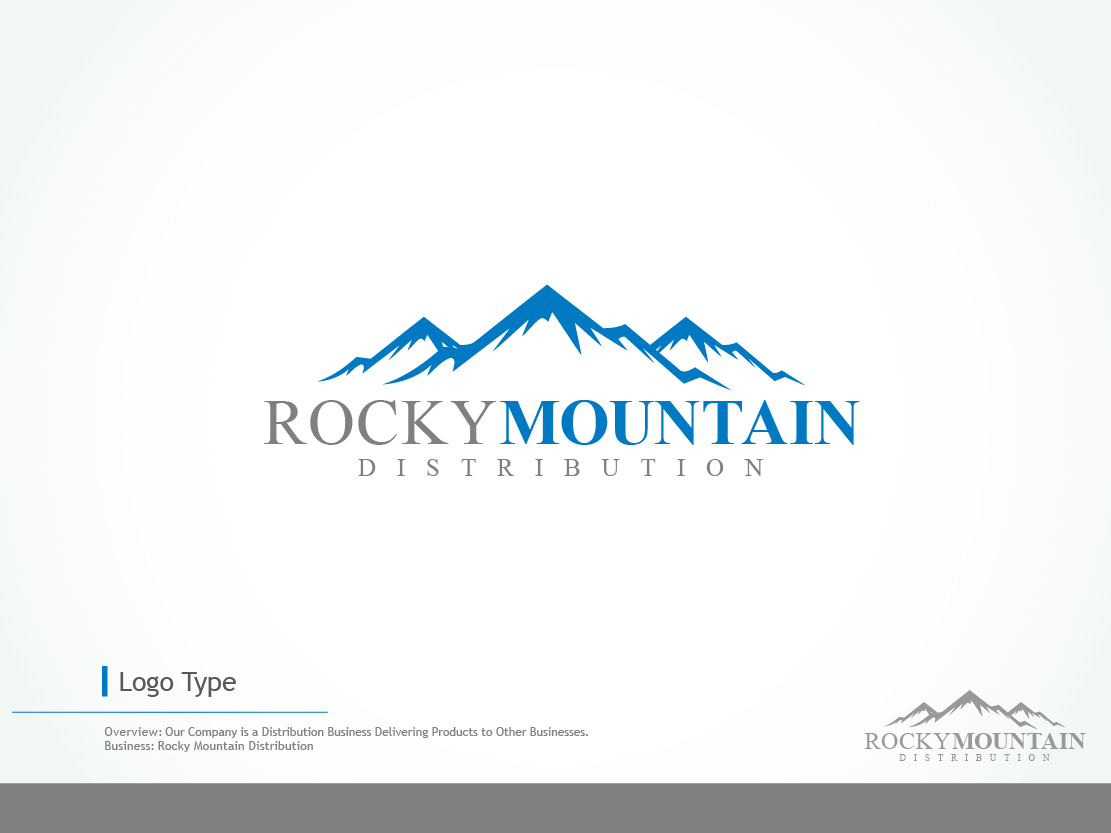 Logo Design by Navd for Rocky Mountain Distibution | Design #3883642