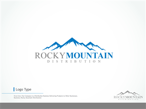 Logo Design by Navd for Rocky Mountain Distibution | Design: #3883642