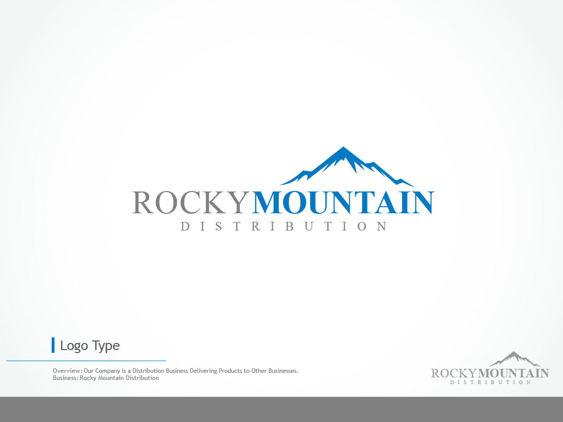 Logo Design by Navd for Rocky Mountain Distibution | Design #3883650