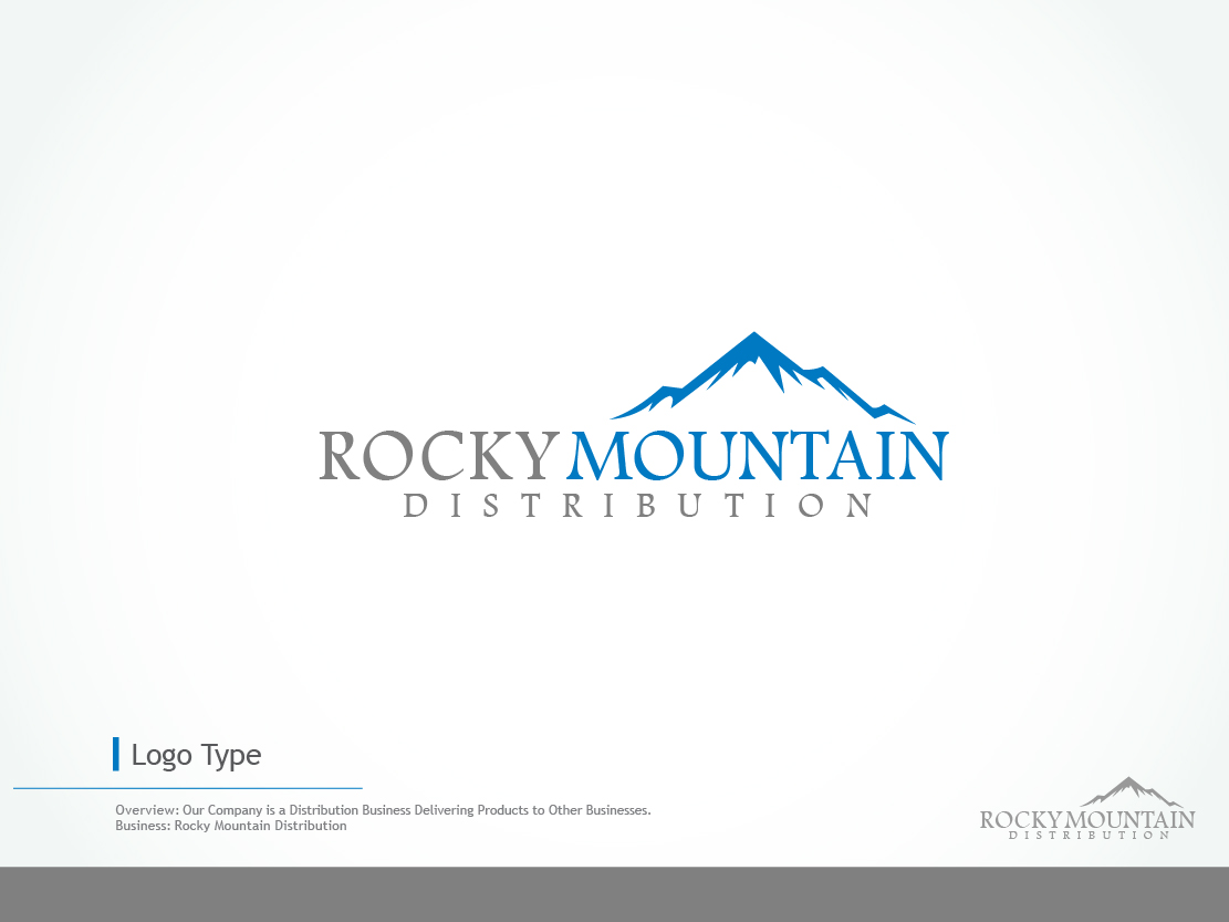 Logo Design by Navd for Rocky Mountain Distibution | Design #3883652