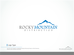 Logo Design by Navd for Rocky Mountain Distibution | Design: #3883652