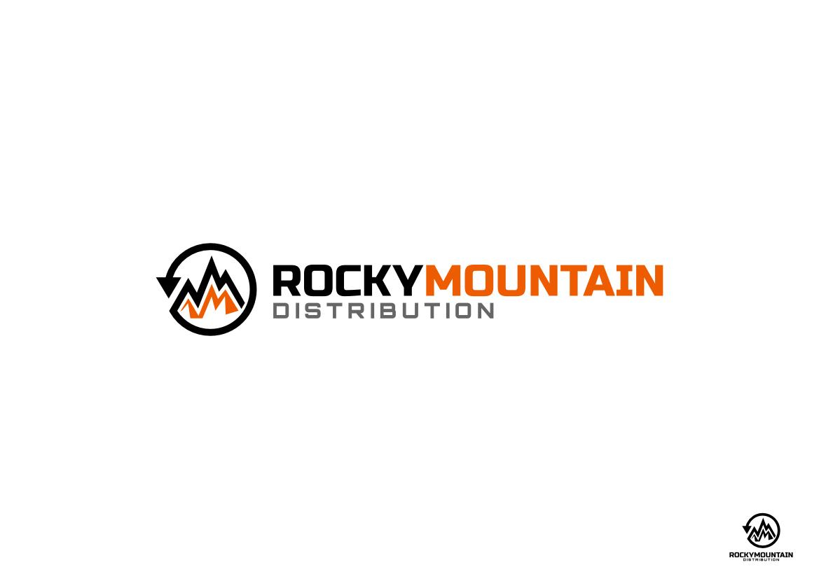 Logo Design by YOS for Rocky Mountain Distibution | Design #3877559
