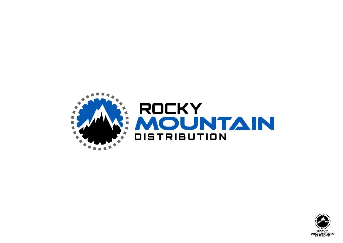 Logo Design by YOS for Rocky Mountain Distibution | Design #3877716