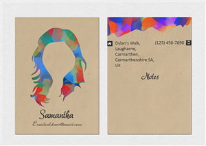 Business Card Design by Sarath Santosh