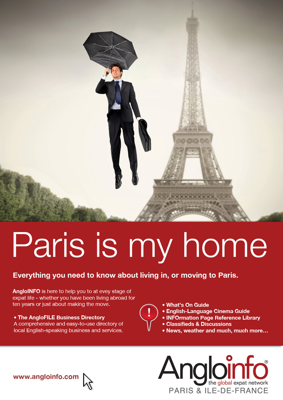 Advertisement Design by purpur for AngloINFO | Design #1119937