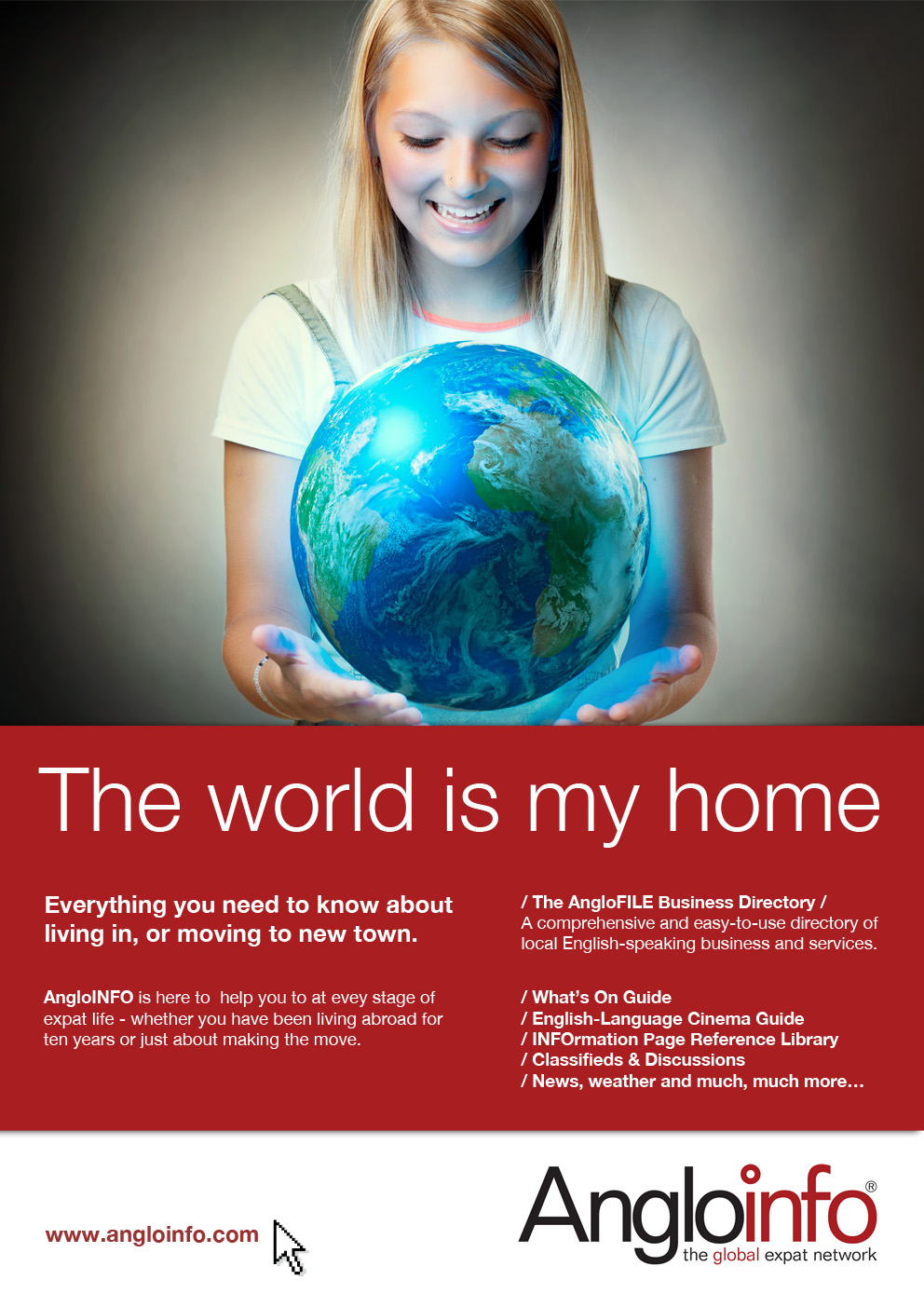 Advertisement Design by purpur for AngloINFO | Design #1119940