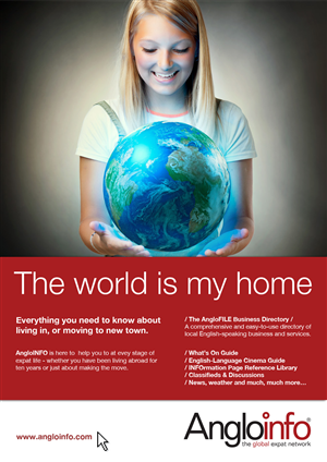 Advertisement Design by purpur for AngloINFO | Design: #1119940