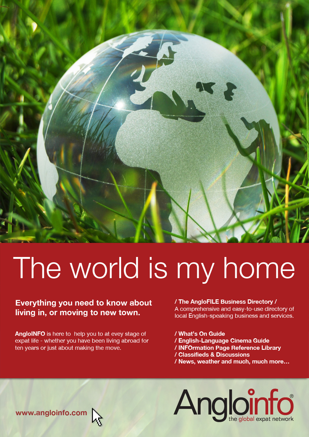 Design Publicitaire par purpur pour AngloINFO | Design #1119943