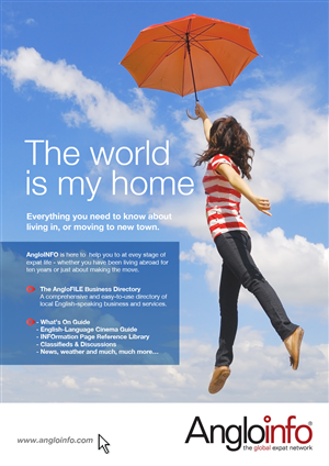 Advertisement Design by purpur for AngloINFO | Design: #1119949