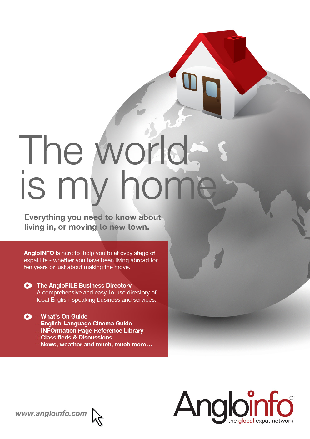 Advertisement Design by purpur for AngloINFO | Design #1119951