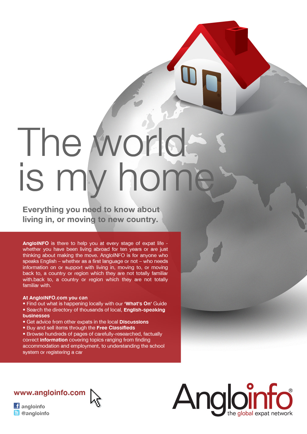 Advertisement Design by purpur for AngloINFO | Design #1123674