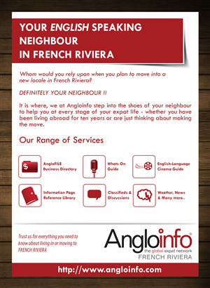 Advertisement Design by Purpletouch for AngloINFO | Design: #1062816