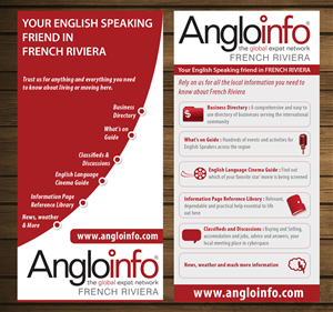 Advertisement Design by Purpletouch for AngloINFO | Design: #1062832
