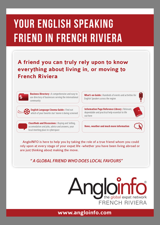 Advertisement Design by Purpletouch for AngloINFO | Design #1091010