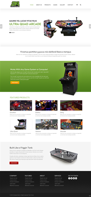 Web Design by pb for The LAN Network | Design: #3878738