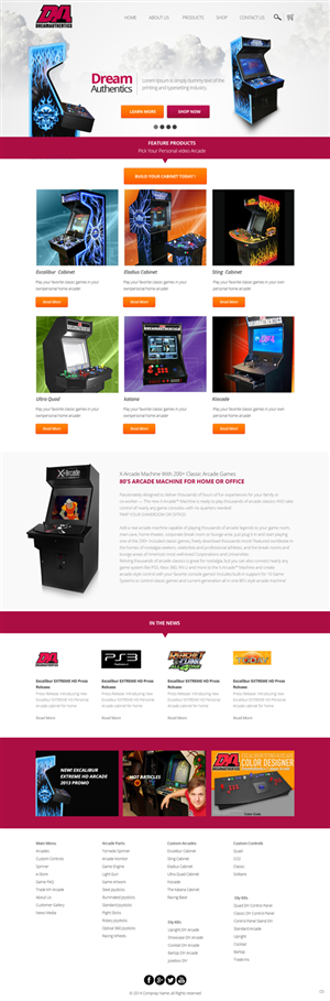 Web Design by pb for The LAN Network | Design: #3887349