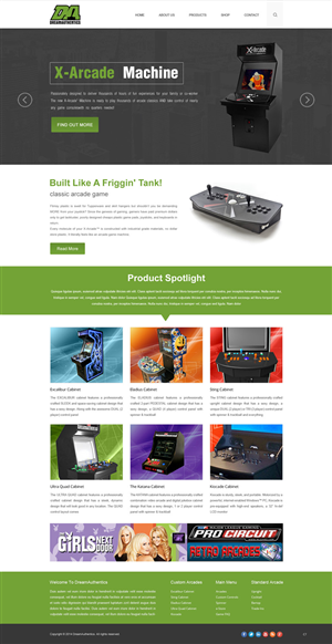 Web Design by pb for The LAN Network | Design: #3887353