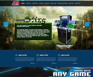 Web Design by Bass Designs for The LAN Network | Design: #3906278