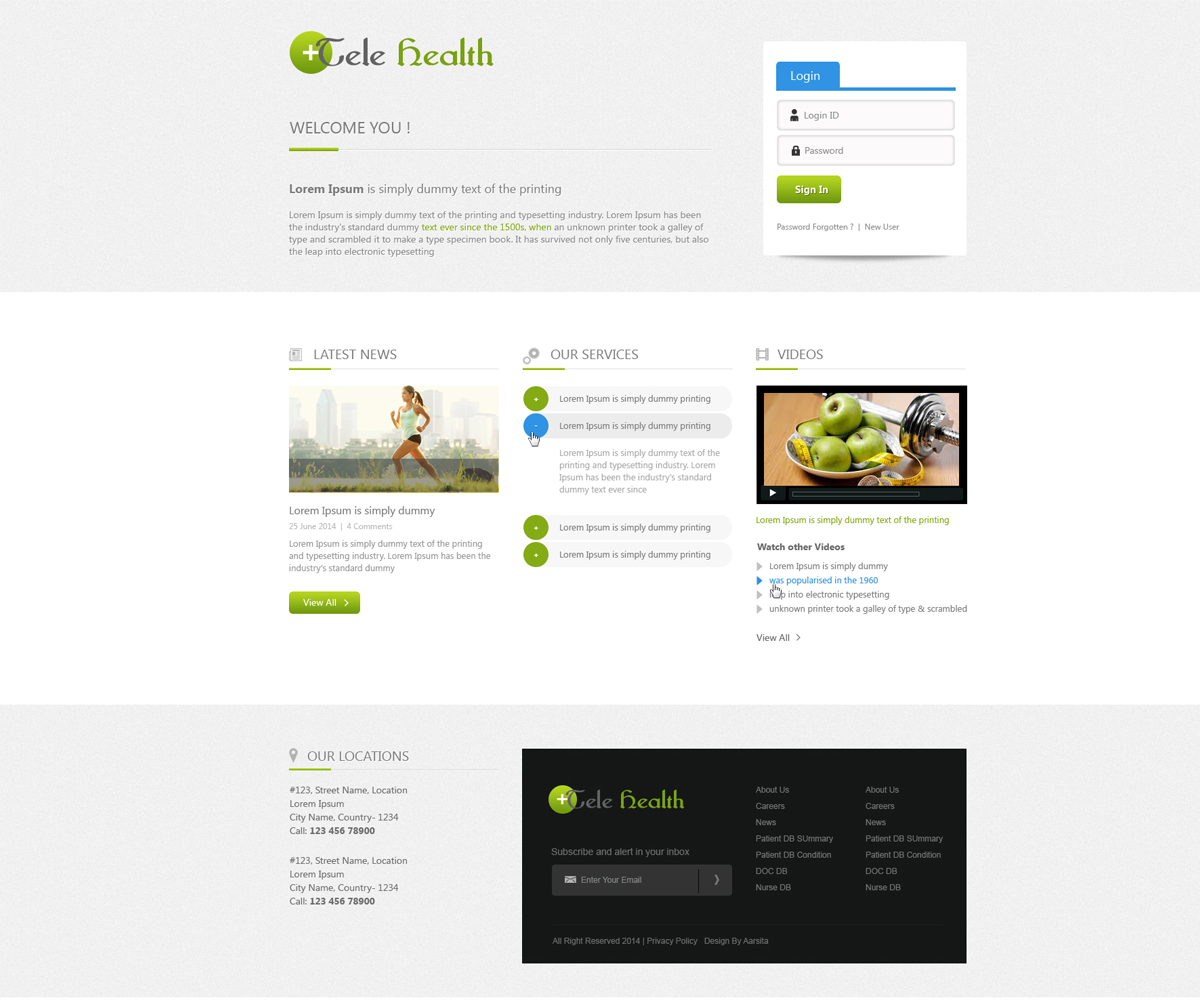 Web Design by aarsita for this project | Design #3953149