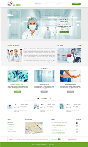 Web Design by pb for this project | Design: #3927356