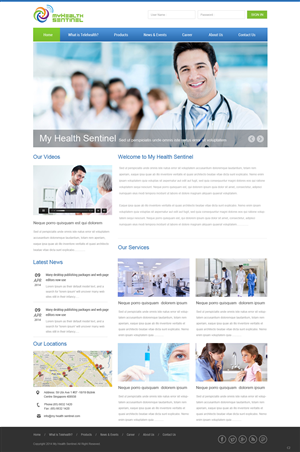 Web Design by pb for this project | Design: #3927363