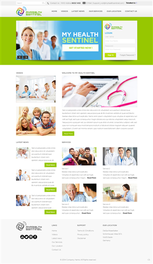 Web Design by pb for this project | Design: #3928143