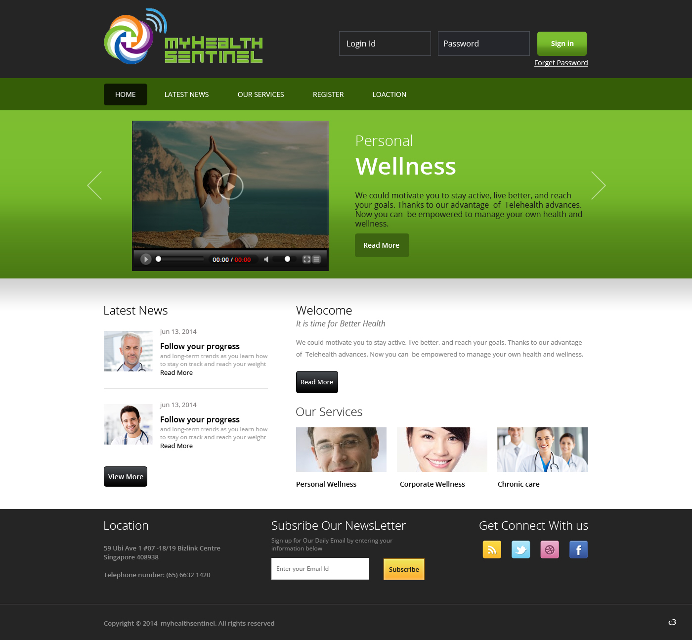 Personable, Bold, Health Web Design for a Company by pb | Design #3928146