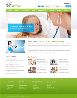 Web Design by pb for this project | Design: #3928224