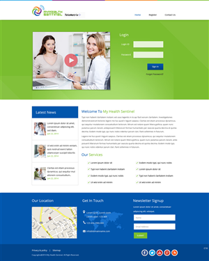 Web Design by pb for this project | Design: #3938636
