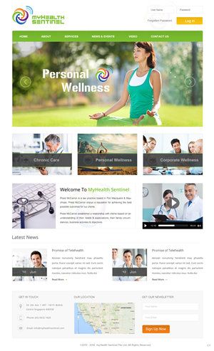 Web Design by pb for this project | Design: #3941782